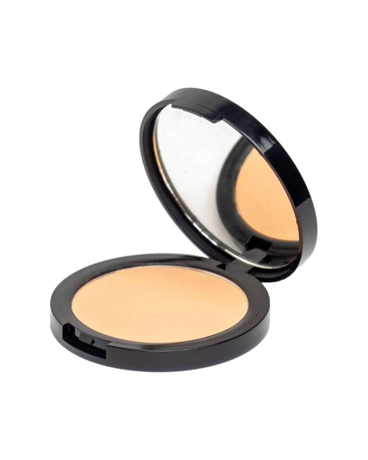 Πούδρα Compact #02 Warm Beige: compact πούδρα ανοιχτό μπεζ με κίτρινο υποτόνο