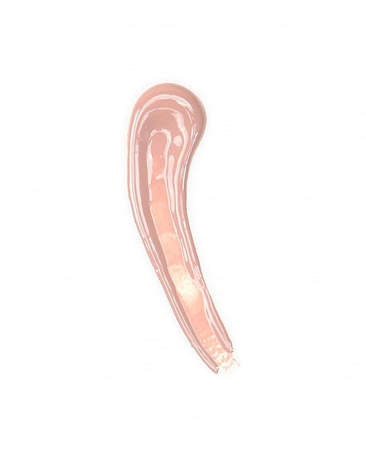 Hey Darling Lip Gloss #101 Sparkling Nude: nude lip gloss με λάμψη – δείγμα χρώματος (swatch)