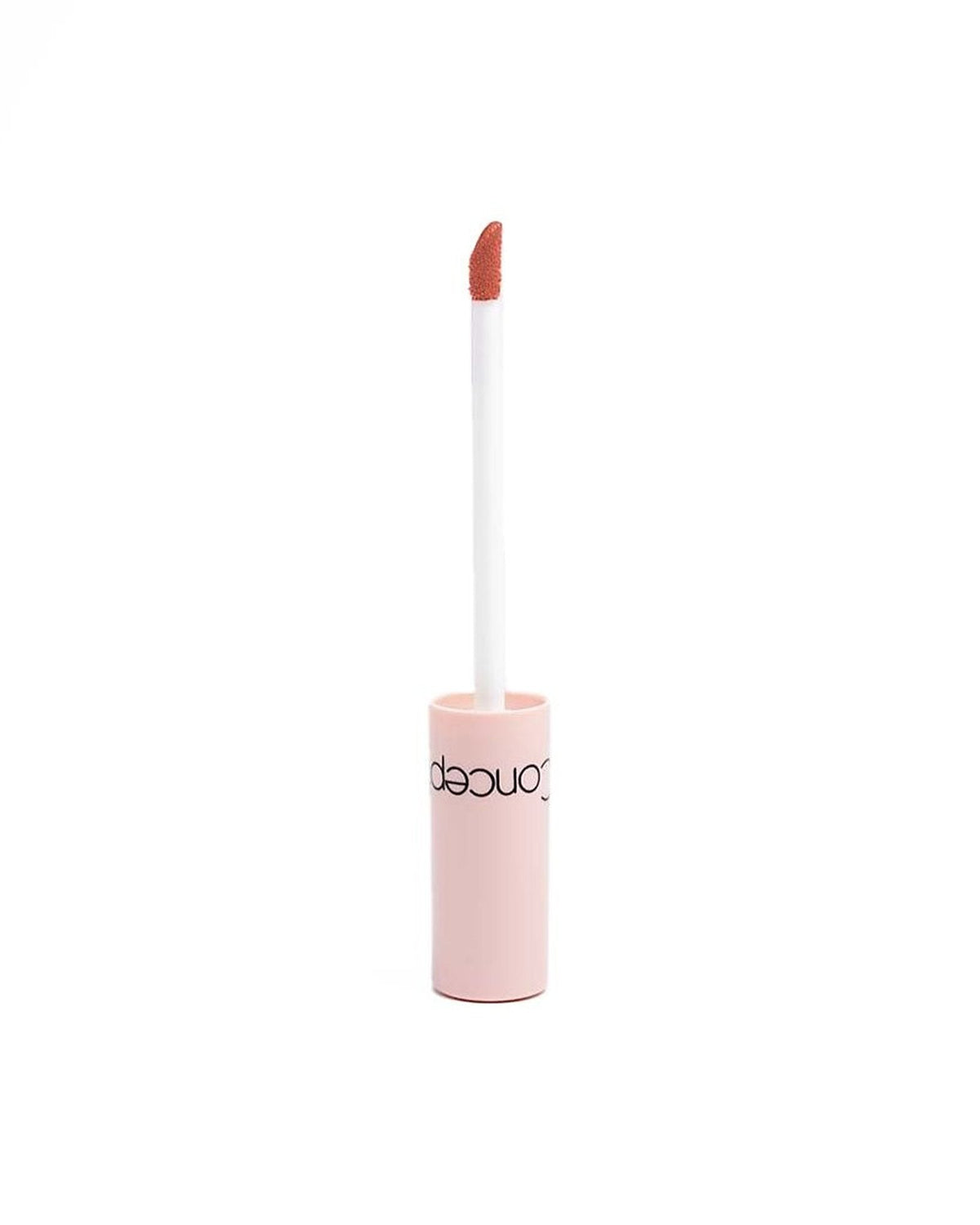 So Chic Υγρό Κραγιόν #04 Brownie Nude: ροδακινί nude ματ υγρό κραγιόν – απλικατέρ με το χρώμα